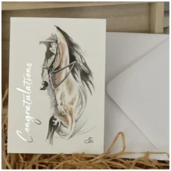 Loesdau Geschenke Für Reiter<DESIGNED LINES Grußkarte