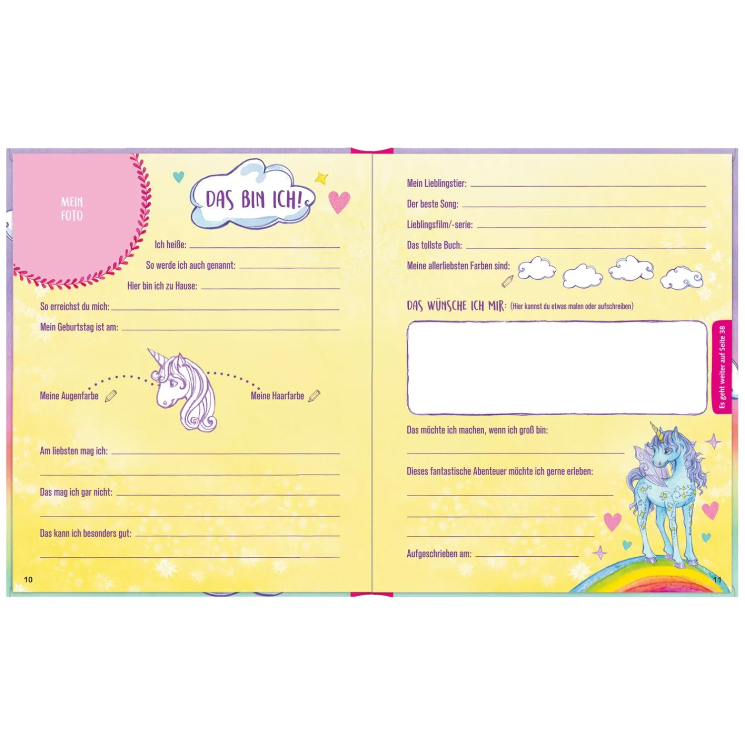 Loesdau Geschenke Für Reiter<DIE SPIEGELBURG Freundebuch mit Plüsch