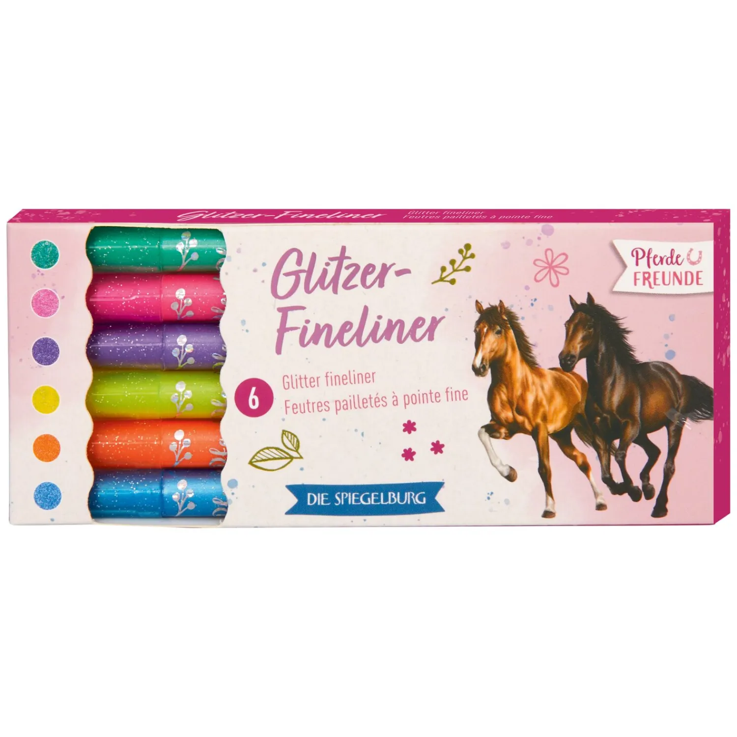Loesdau Geschenke Für Reiter<DIE SPIEGELBURG Glitzer-Fineliner Pferdefreunde