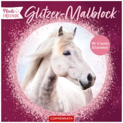 Loesdau Geschenke Für Reiter<DIE SPIEGELBURG Glitzer-Malblock Pferde FREUNDE