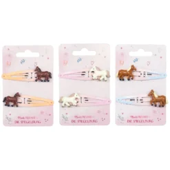 Loesdau Geschenke Für Reiter<DIE SPIEGELBURG Haar-Clips Pferde FREUNDE