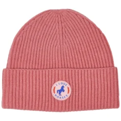 Loesdau Mützen & Schals<DIE SPIEGELBURG I love horses Mütze Dusty Rose