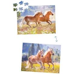 Loesdau Geschenke Für Reiter<DIE SPIEGELBURG Lentikular Puzzle Pferdefreunde
