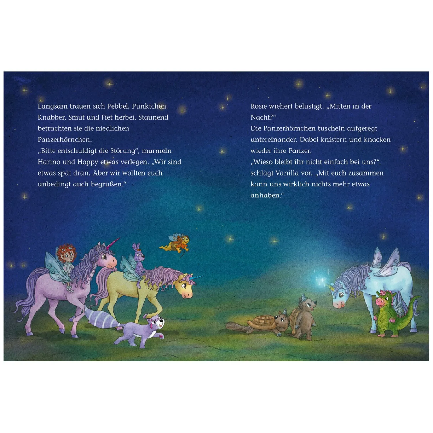 Loesdau Bücher & Multimedia<DIE SPIEGELBURG Nur Mut Blue Einhorn Paradies