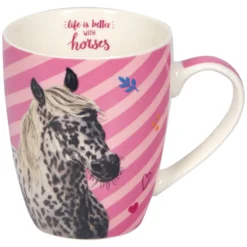 Loesdau Geschenke Für Reiter<DIE SPIEGELBURG Porzellan-Tasse Pferdefreunde