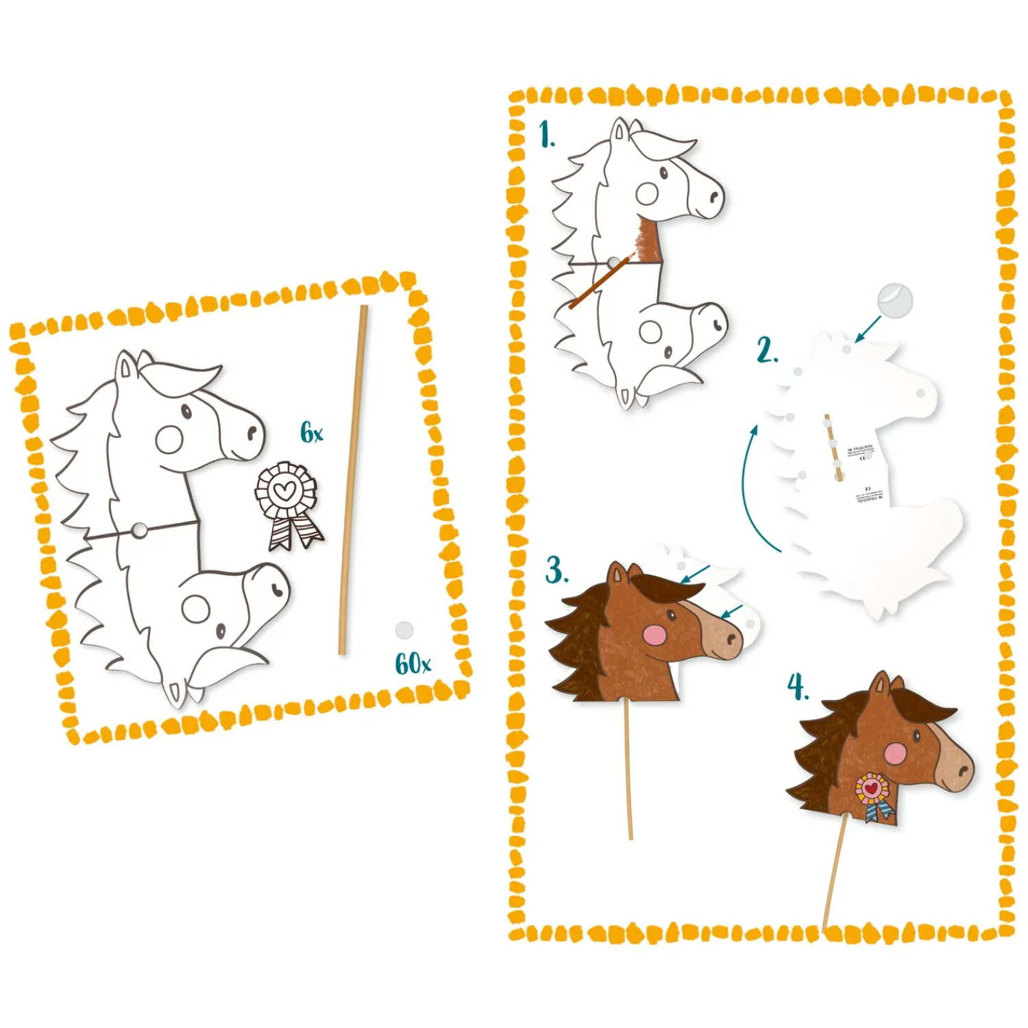 Loesdau Geschenke Für Reiter<DIE SPIEGELBURG Steckenpferd-Bastelset Mein kleiner Ponyhof