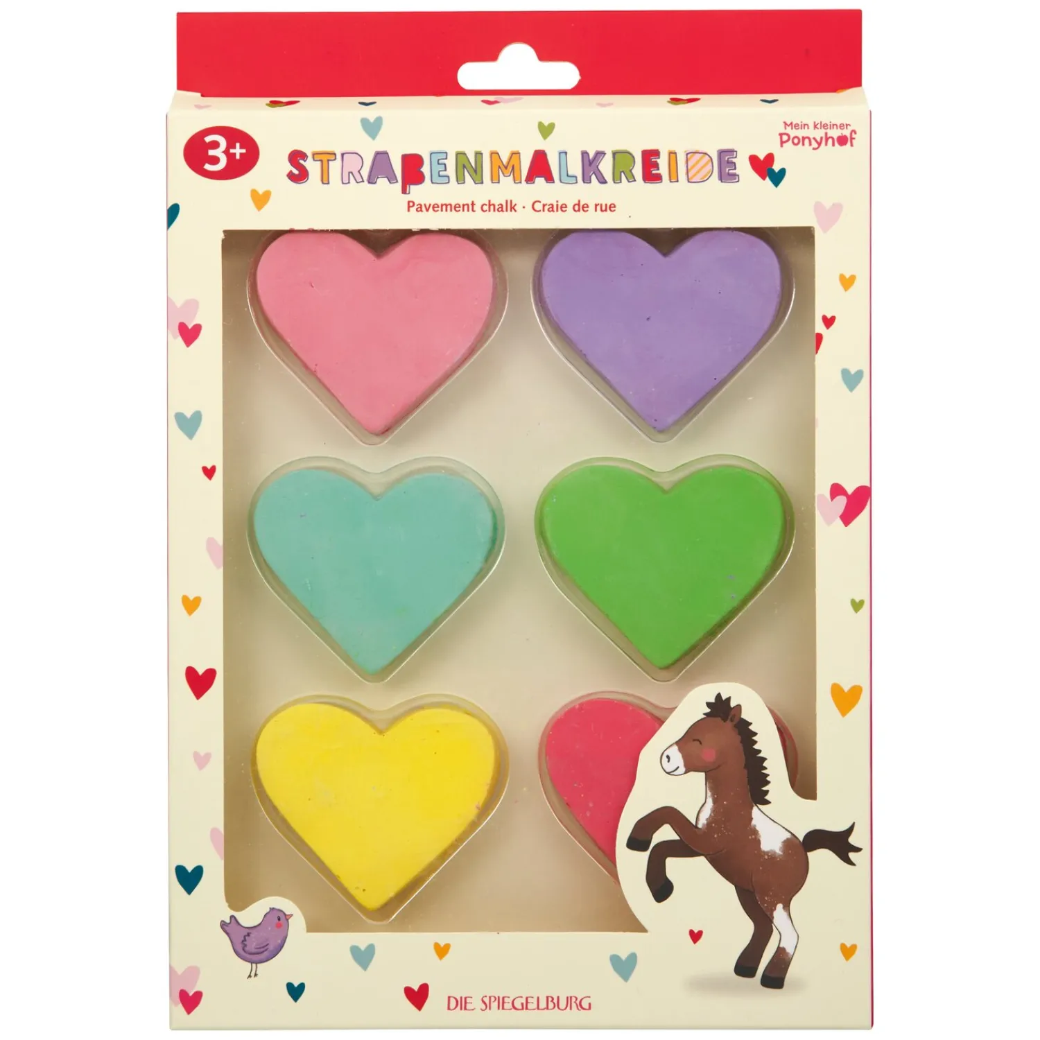 Loesdau Geschenke Für Reiter<DIE SPIEGELBURG Straßenmalkreide Mein kleiner Ponyhof