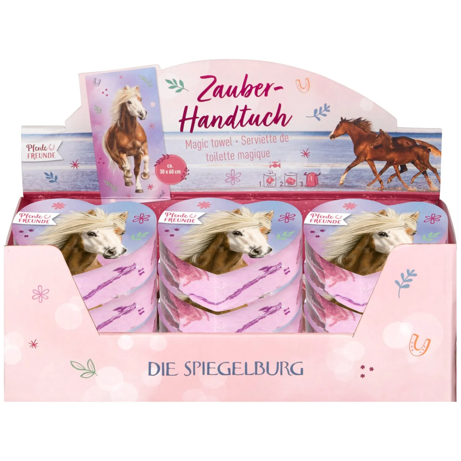 Loesdau Geschenke Für Reiter<DIE SPIEGELBURG Zauberhandtuch Pferde FREUNDE