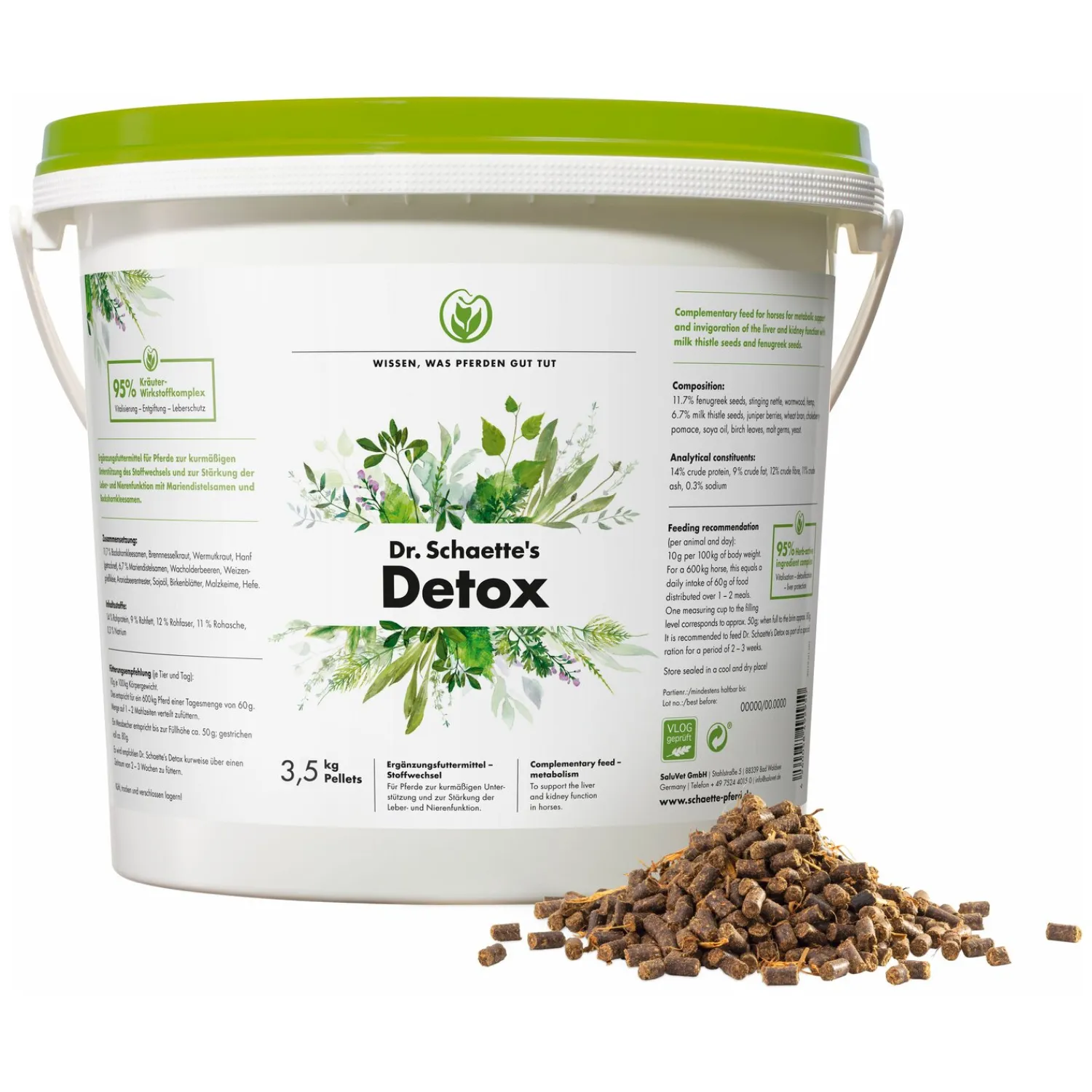 Loesdau Zusatz- Und Mineralfutter<Dr. Schaette Detox