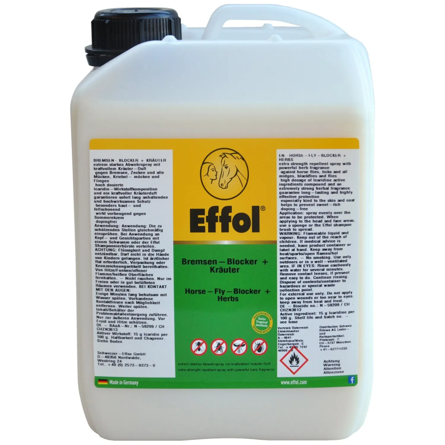 Loesdau Fliegensprays<Effol Bremsen-Blocker + Kräuter