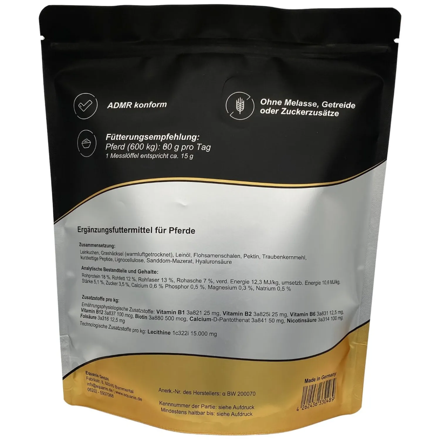 Loesdau Zusatz- Und Mineralfutter<EQUANIS GastroActive