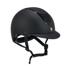 Loesdau Reithelme<EQUESTRO Reithelm Eclipse Plain Matt
