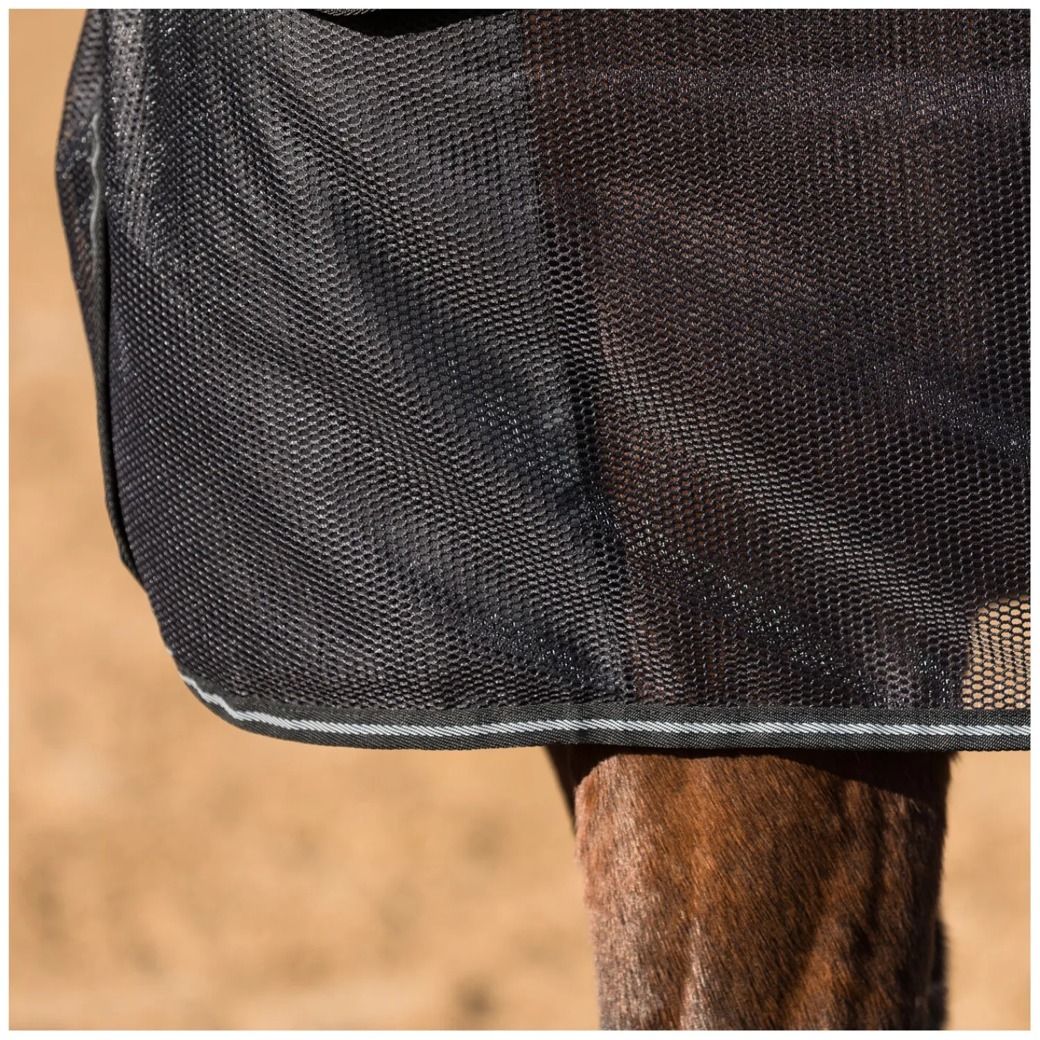 EQUINE-MICROTEC Fliegendecken|Pferdedecken<EQUINE MICROTEC Fliegendecke Micro Mesh Protect