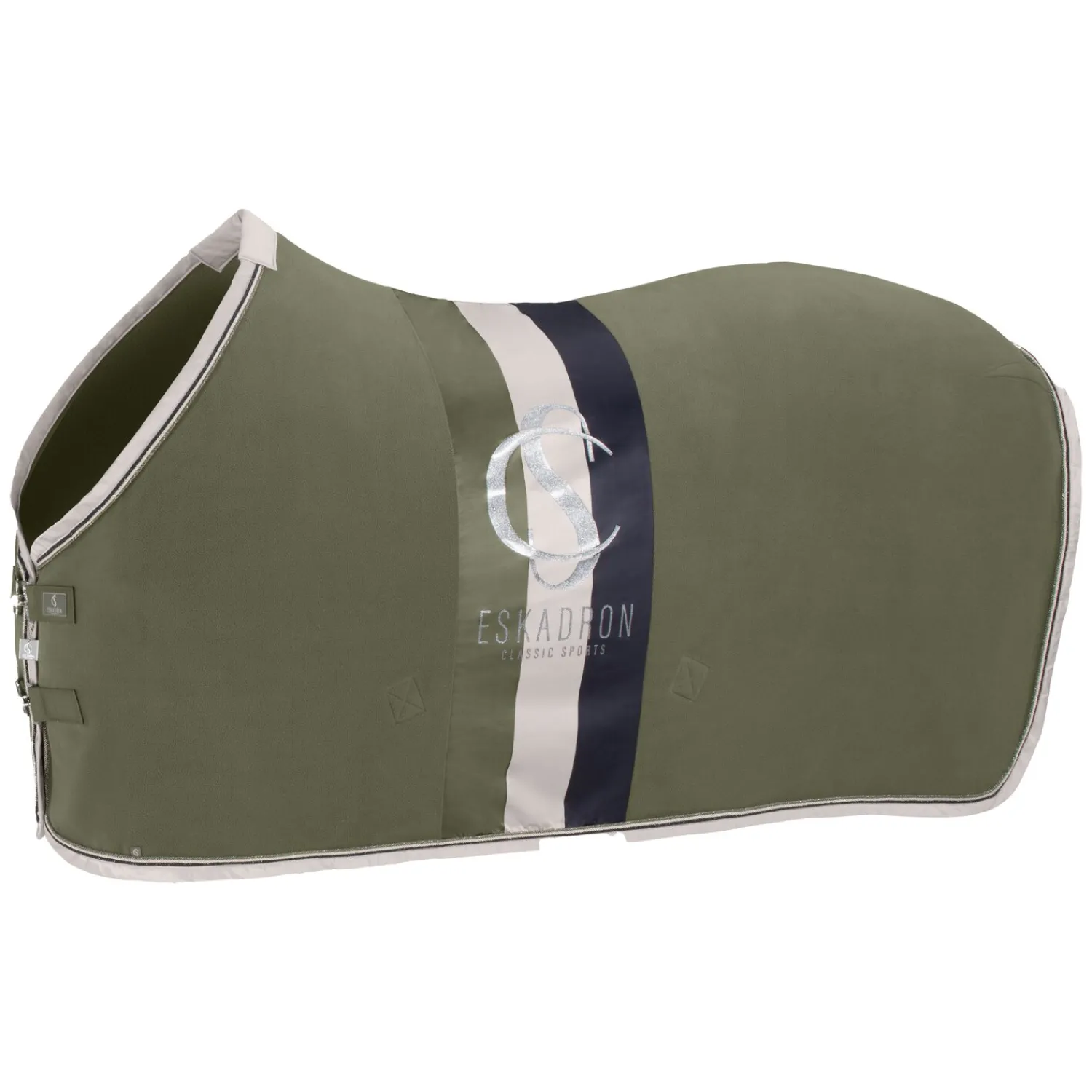 ESKADRON Classic Sports Pferdedecken|Transportdecken<Abschwitzdecke Fleece Stripes