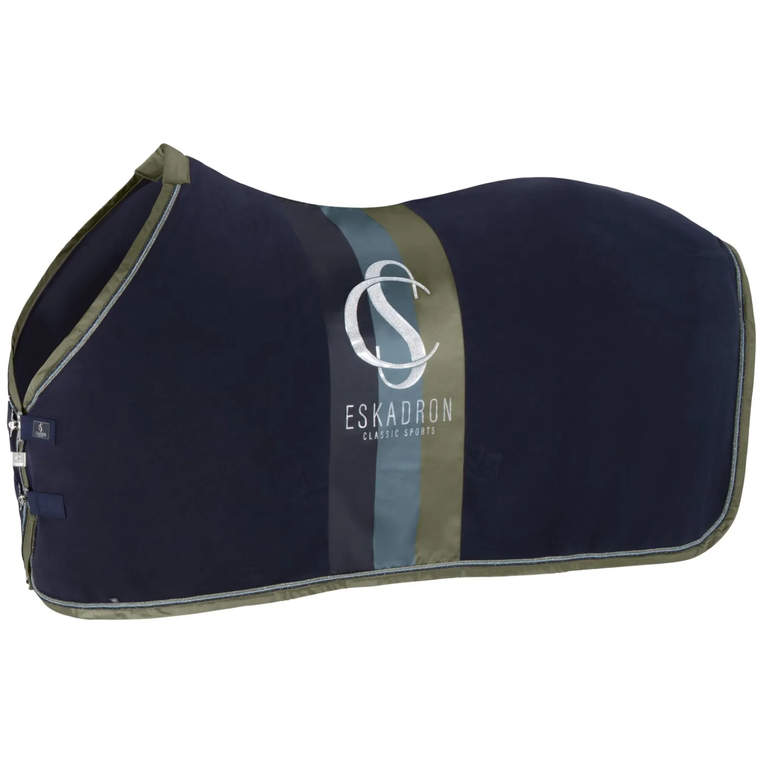 ESKADRON Classic Sports Pferdedecken|Transportdecken<Abschwitzdecke Fleece Stripes