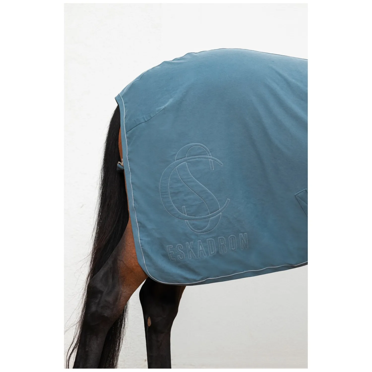Loesdau Pferdedecken|Transportdecken<ESKADRON Classic Sports Abschwitzdecke Denim