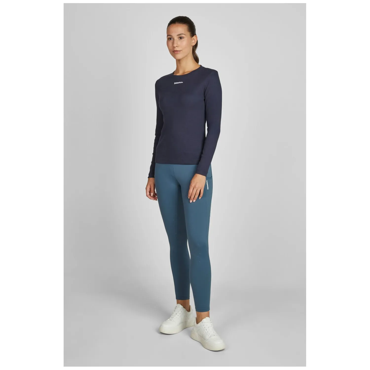 Damen ESKADRON Classic Sports Pullover & Hoodies<ongeeve Rib