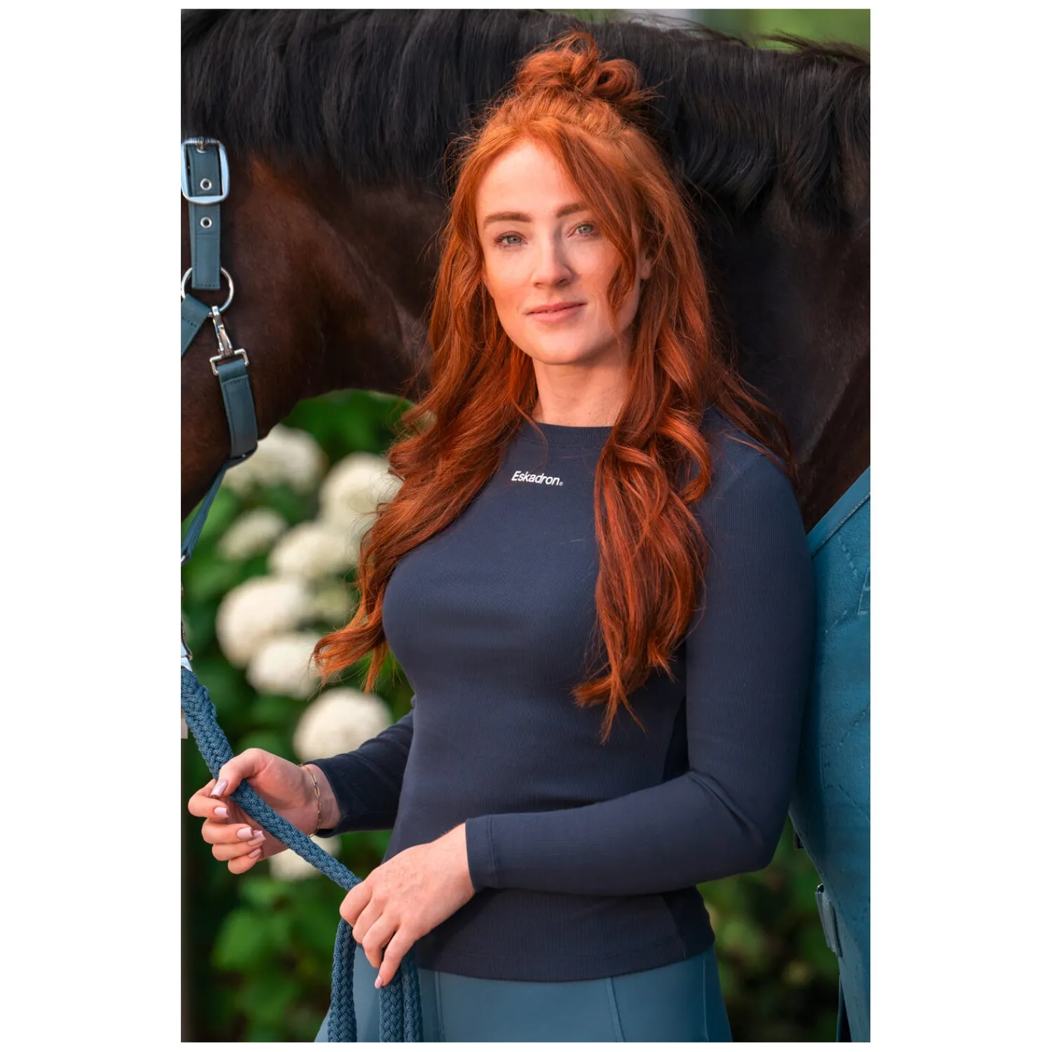 Damen ESKADRON Classic Sports Pullover & Hoodies<ongeeve Rib