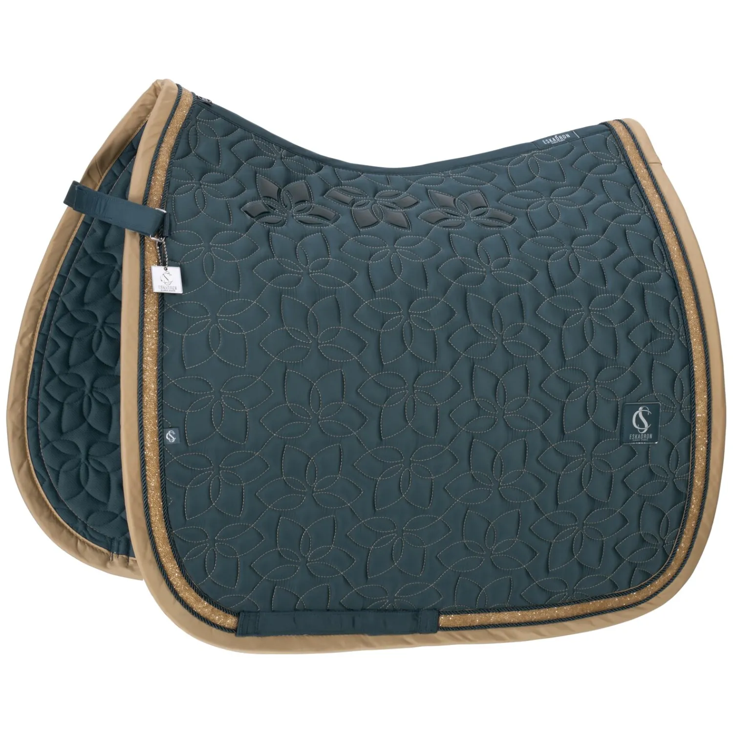 ESKADRON Classic Sports Sättel & Zubehör|Schabracken<Schabracke Glossy Jewel Contrast