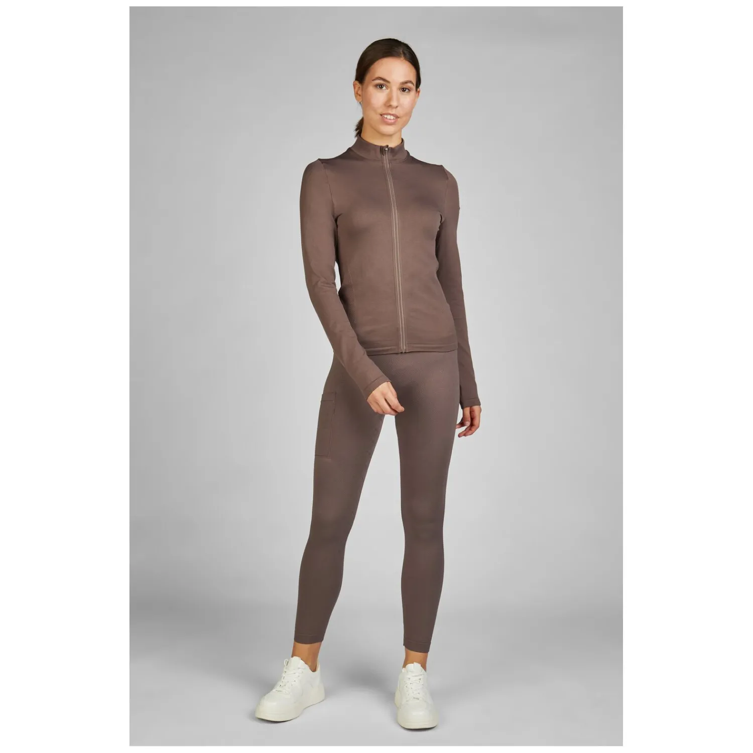 Damen ESKADRON Funktionsshirts|Reitjacken<Cassic Sports Zip-Shirt Seamess
