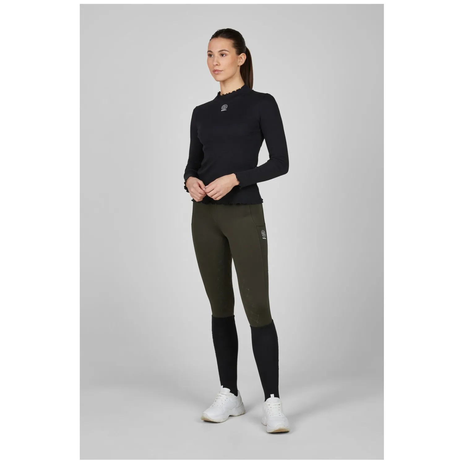 Damen ESKADRON Dynamic Pullover & Hoodies<angarmshirt Turteneck Rib Dynamic