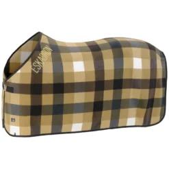Loesdau Pferdedecken|Transportdecken<ESKADRON Heritage Abschwitzdecke Fleece Check