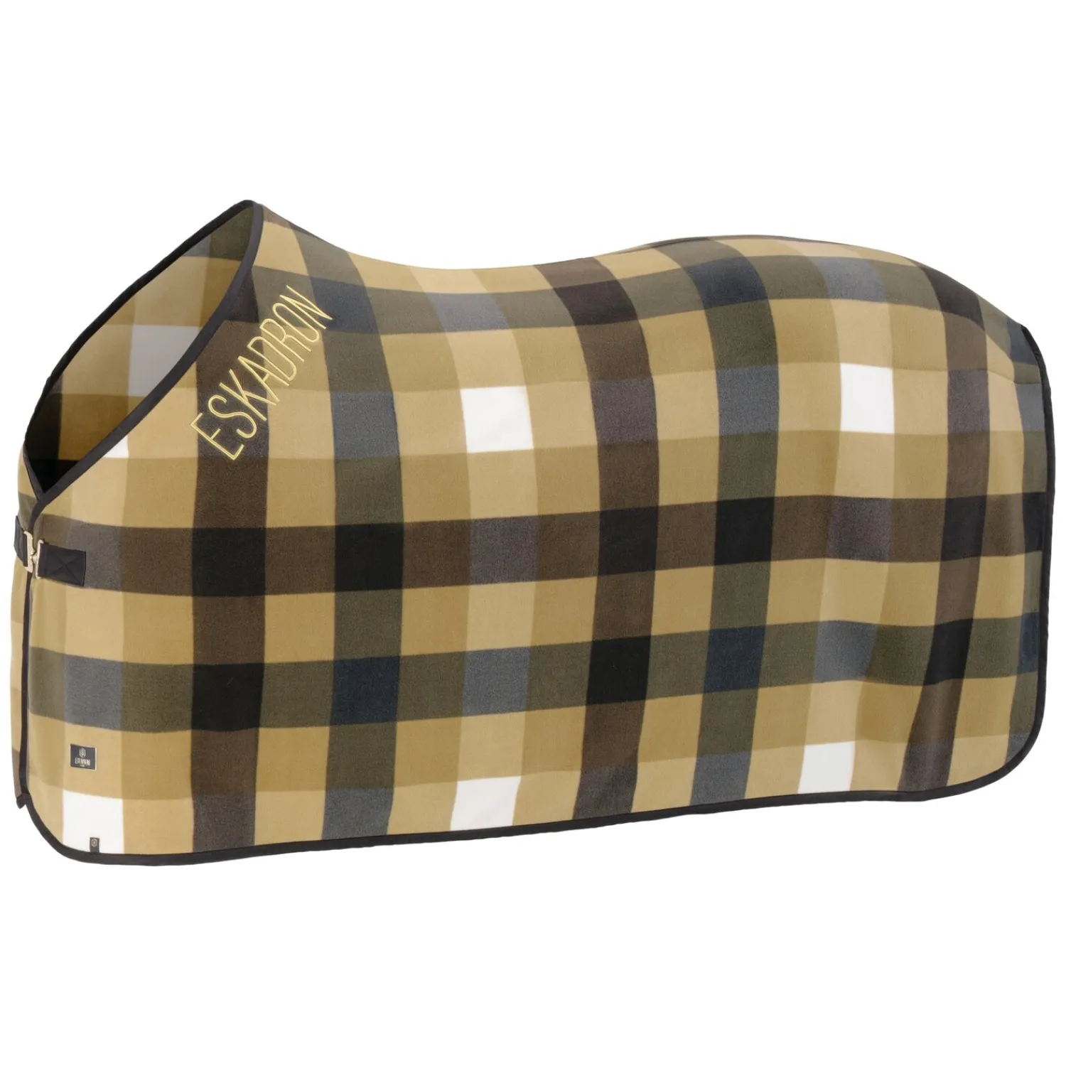 Loesdau Pferdedecken|Transportdecken<ESKADRON Heritage Abschwitzdecke Fleece Check