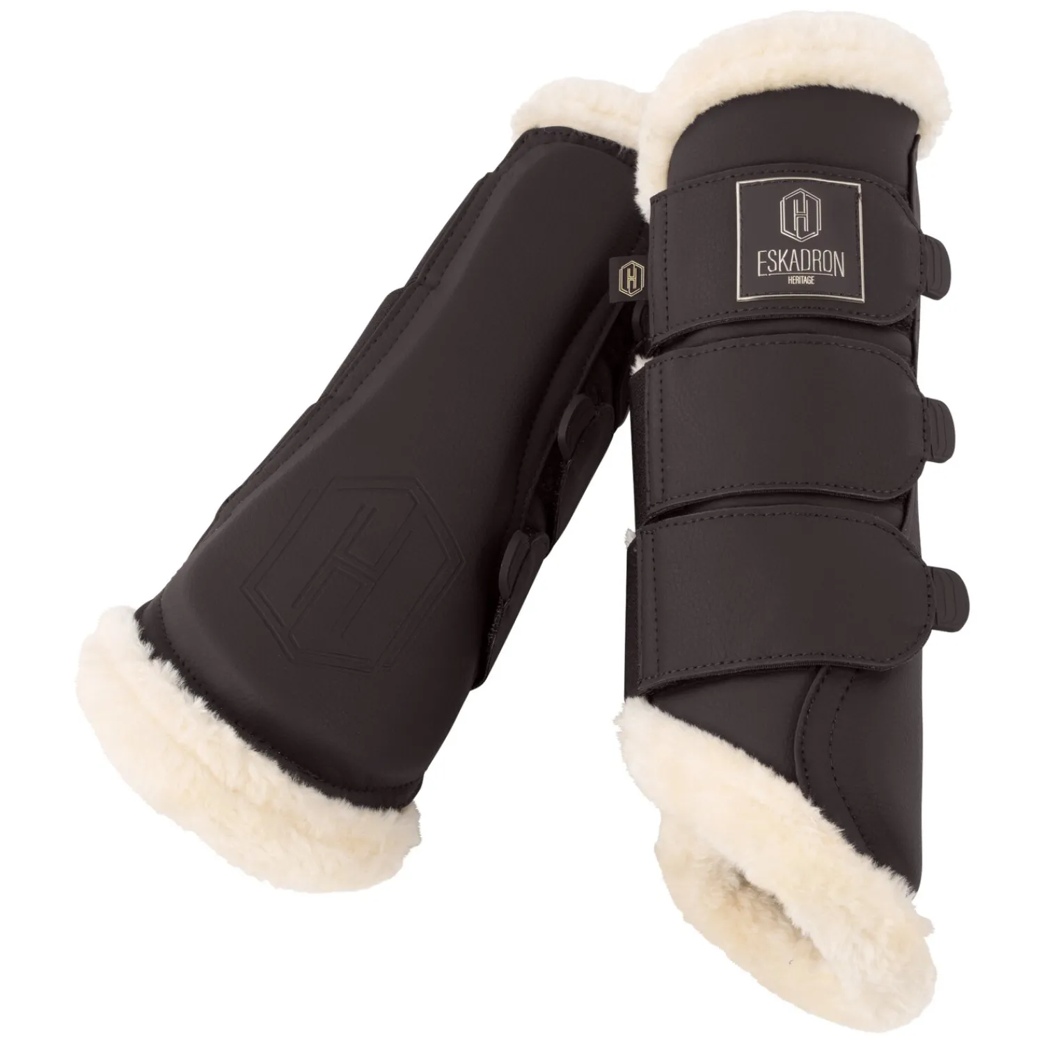 ESKADRON Heritage Gamaschen<Gamaschen Faux Leather FF, für Vorder- und Hinterbeine