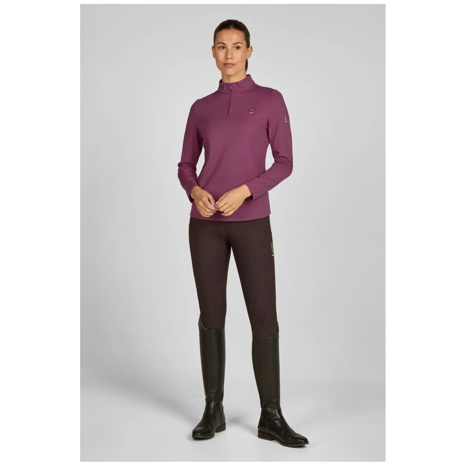 Damen ESKADRON Heritage Funktionsshirts|Pullover & Hoodies<Haf-Zip Shirt