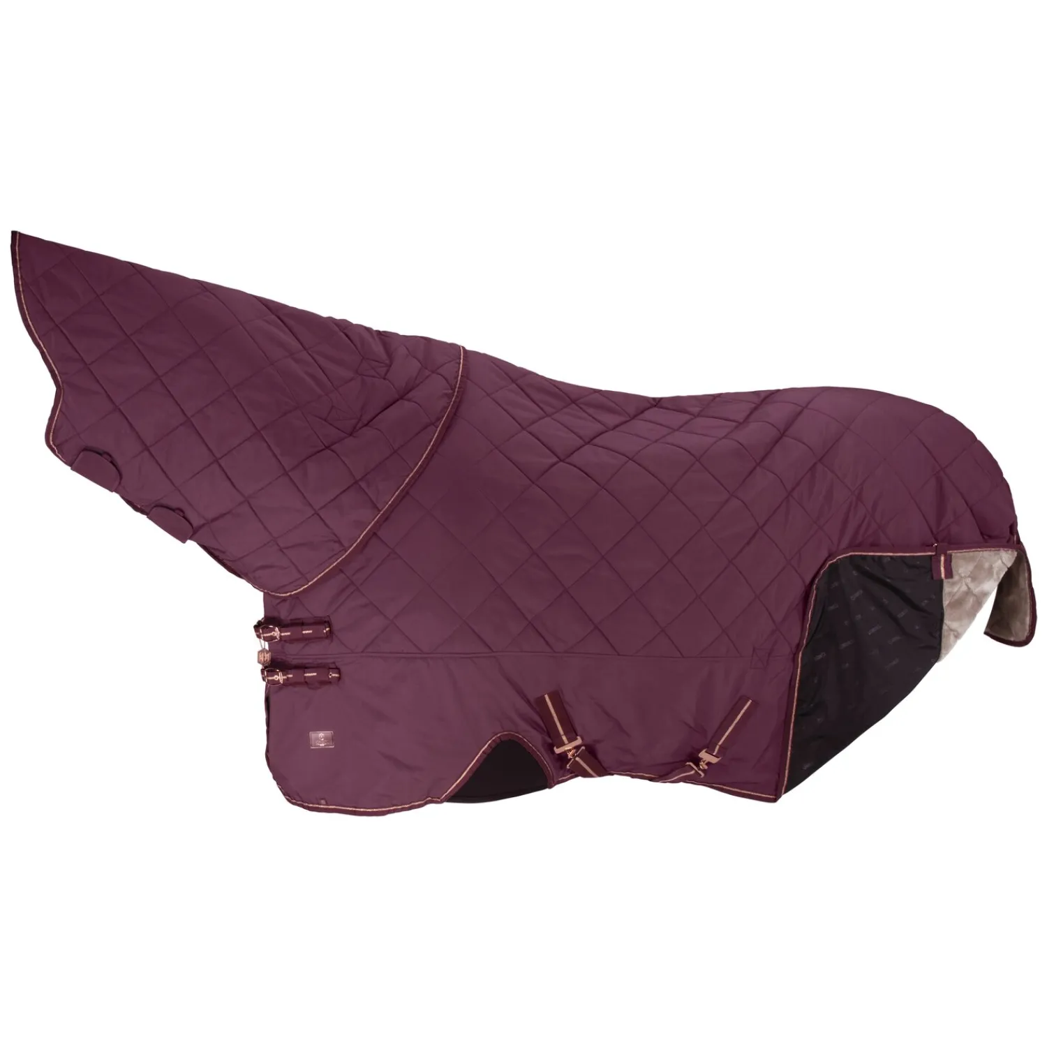 Loesdau Pferdedecken<ESKADRON Heritage Stalldecke Dura Highneck FauxFur 80