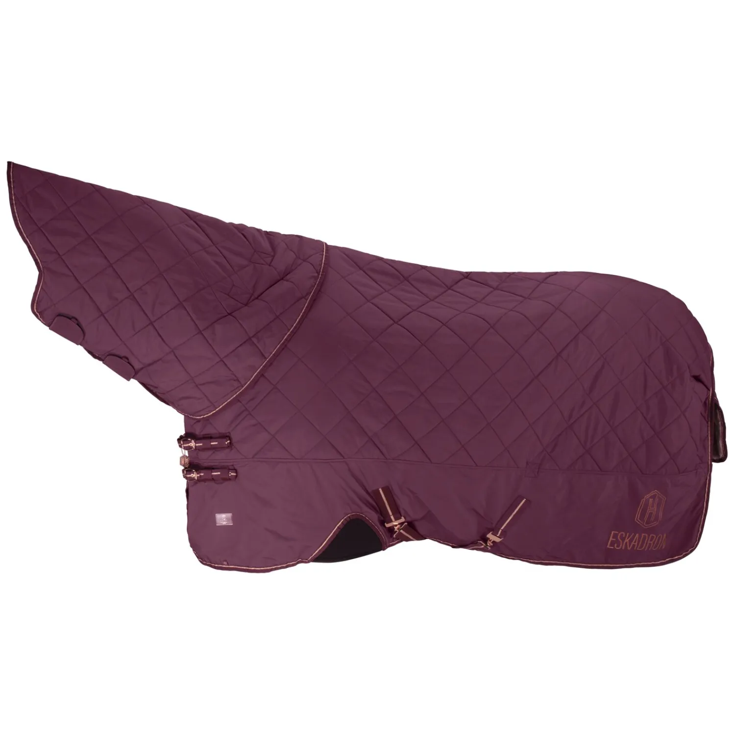 Loesdau Pferdedecken<ESKADRON Heritage Stalldecke Dura Highneck FauxFur 80