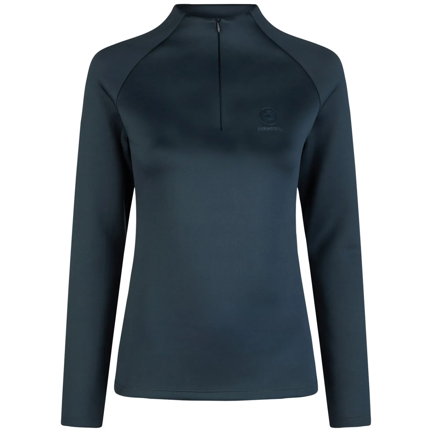 Damen ESKADRON Platinum Pullover & Hoodies<Haf Zip-Shirt Patinum