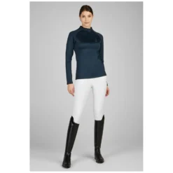 Damen ESKADRON Platinum Pullover & Hoodies<Haf Zip-Shirt Patinum