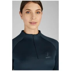 Damen ESKADRON Platinum Pullover & Hoodies<Haf Zip-Shirt Patinum