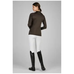 Damen ESKADRON Platinum Pullover & Hoodies<Haf Zip-Shirt Patinu