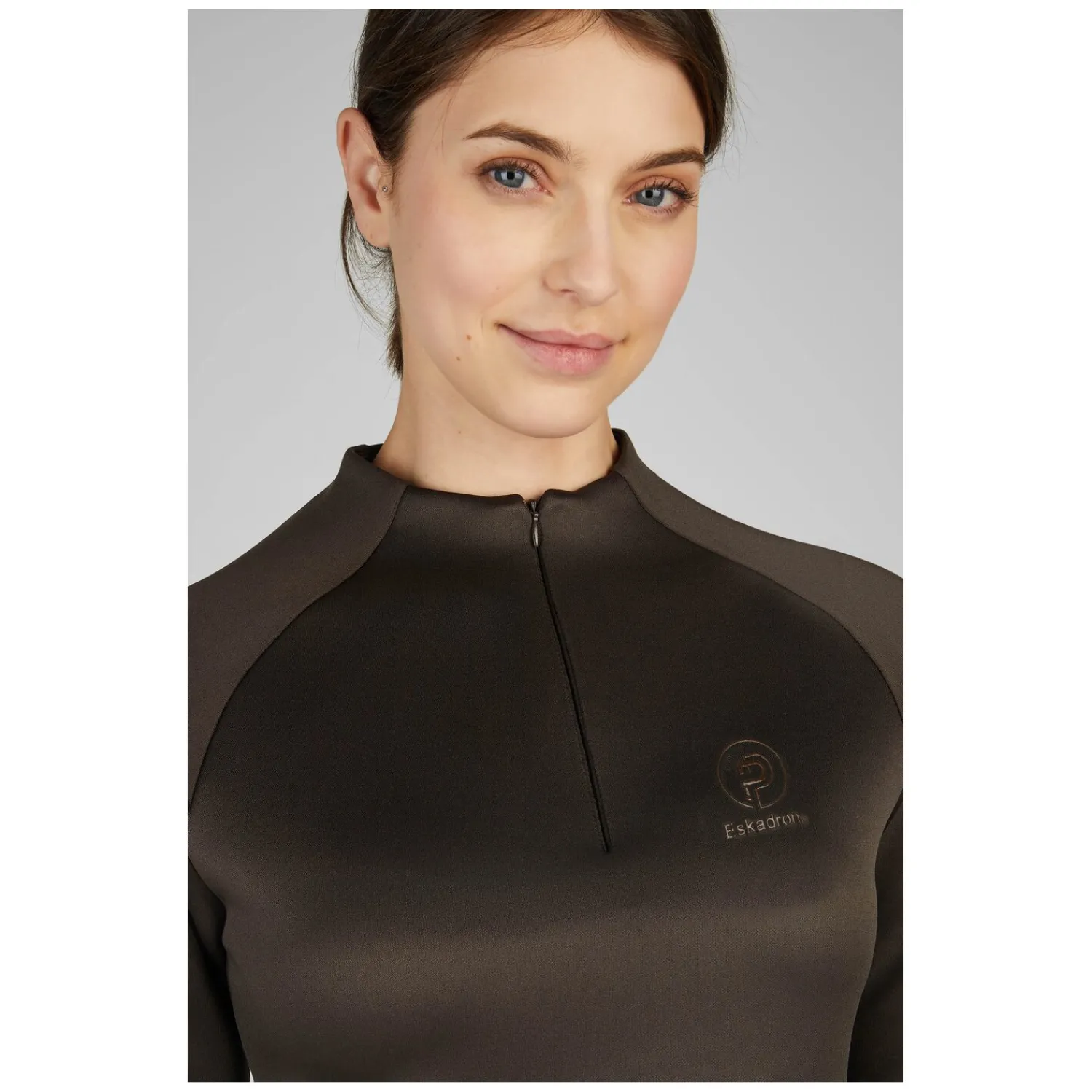 Damen ESKADRON Platinum Pullover & Hoodies<Haf Zip-Shirt Patinu