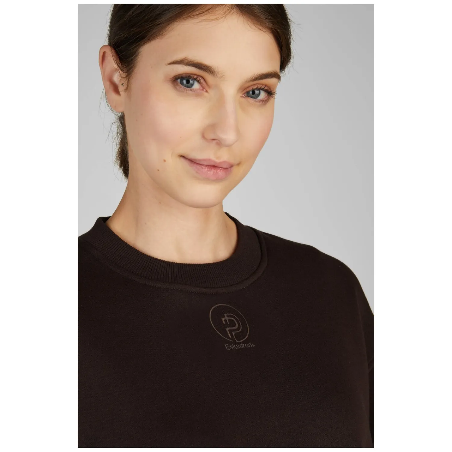 Damen ESKADRON Platinum Pullover & Hoodies<weathirt Overized Platinu