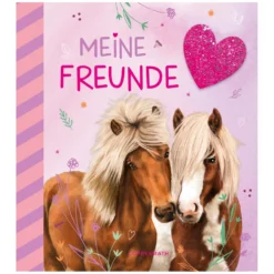 Loesdau Geschenke Für Reiter<Freundebuch Pferdefreunde mit Glitzerpatch, COPPENRATH