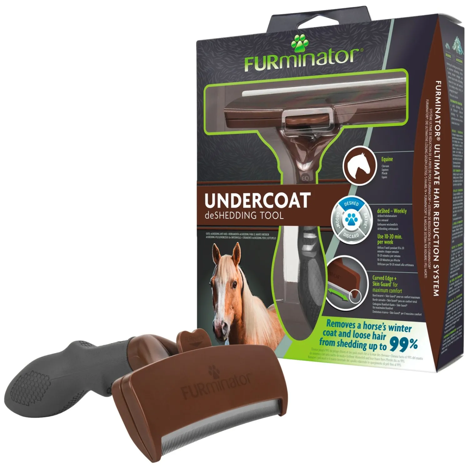 Loesdau Pferdeputzzeug<FURminator für Pferde