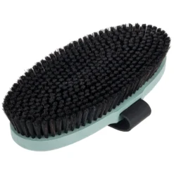 Loesdau Pferdeputzzeug<HAAS Kardätsche Capriole black