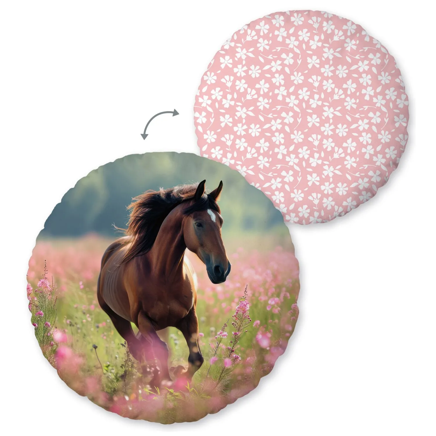 Loesdau Geschenke Für Reiter<HERDING Rundkissen Pferd