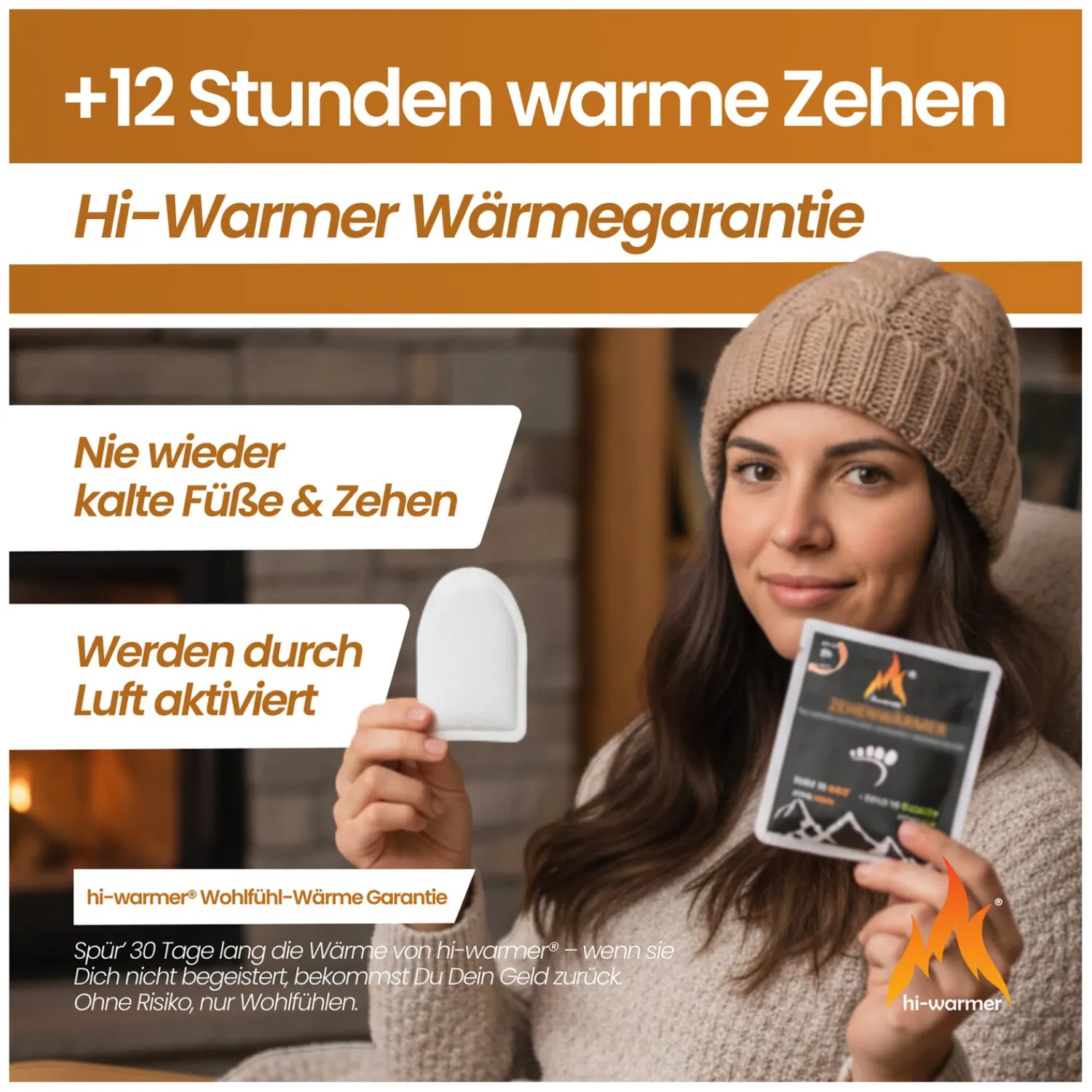 Loesdau Schuhzubehör<hi-warmer Zehenwärmer
