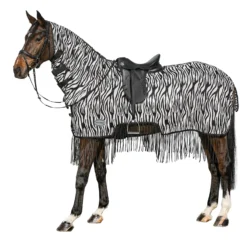 Loesdau Fliegendecken|Pferdedecken<Horse-friends Ausreitdecke Moers mit Fransen