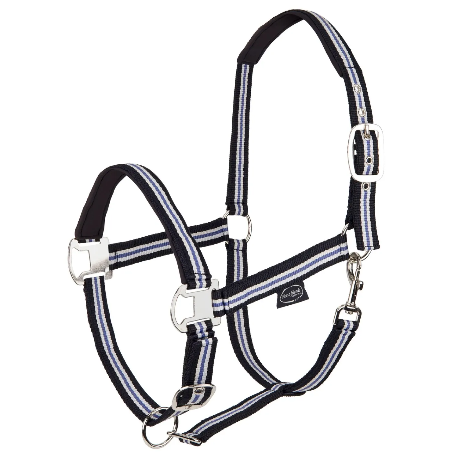 Horse-friends Halfter<Halfter Basic mehrfarbig