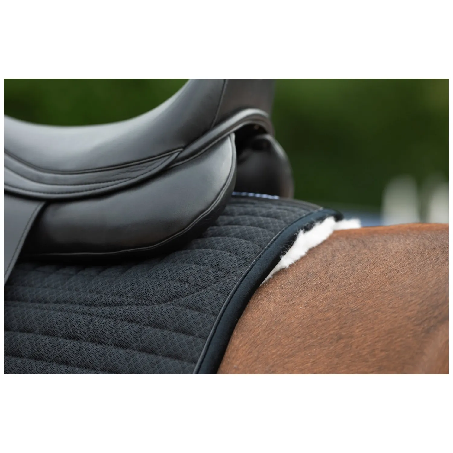 Loesdau Sättel & Zubehör|Schabracken<Horse-friends Lammfell-Schabracke Mesh