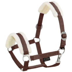 Horse-friends Halfter<Webhalfter FauxFur Sliding Buckle