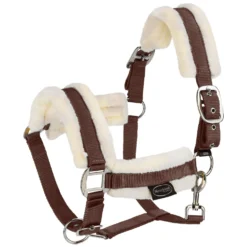 Horse-friends Halfter<Webhalfter FauxFur Double Pin Buckle
