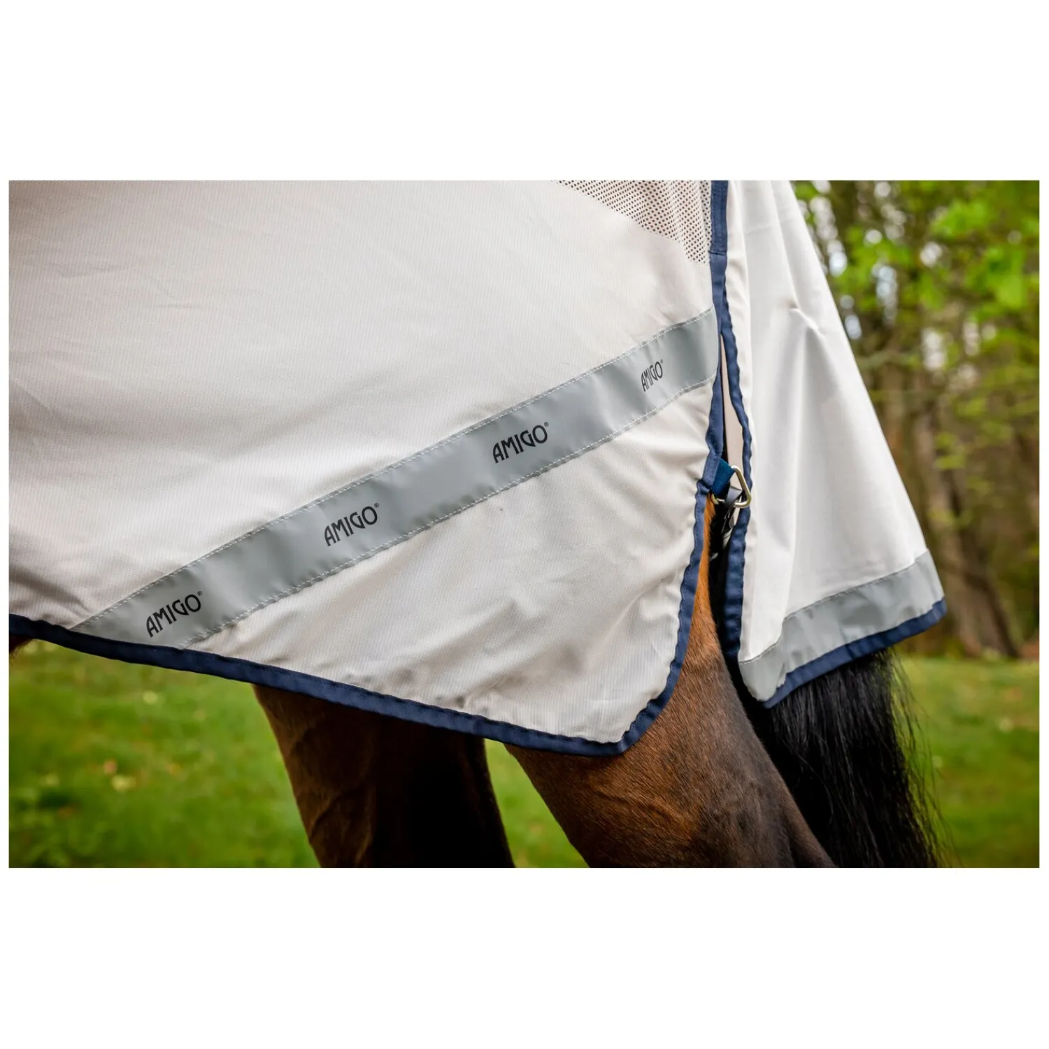 Horseware Fliegendecken|Pferdedecken<Fiegenaureitdecke AIGO Fyrider