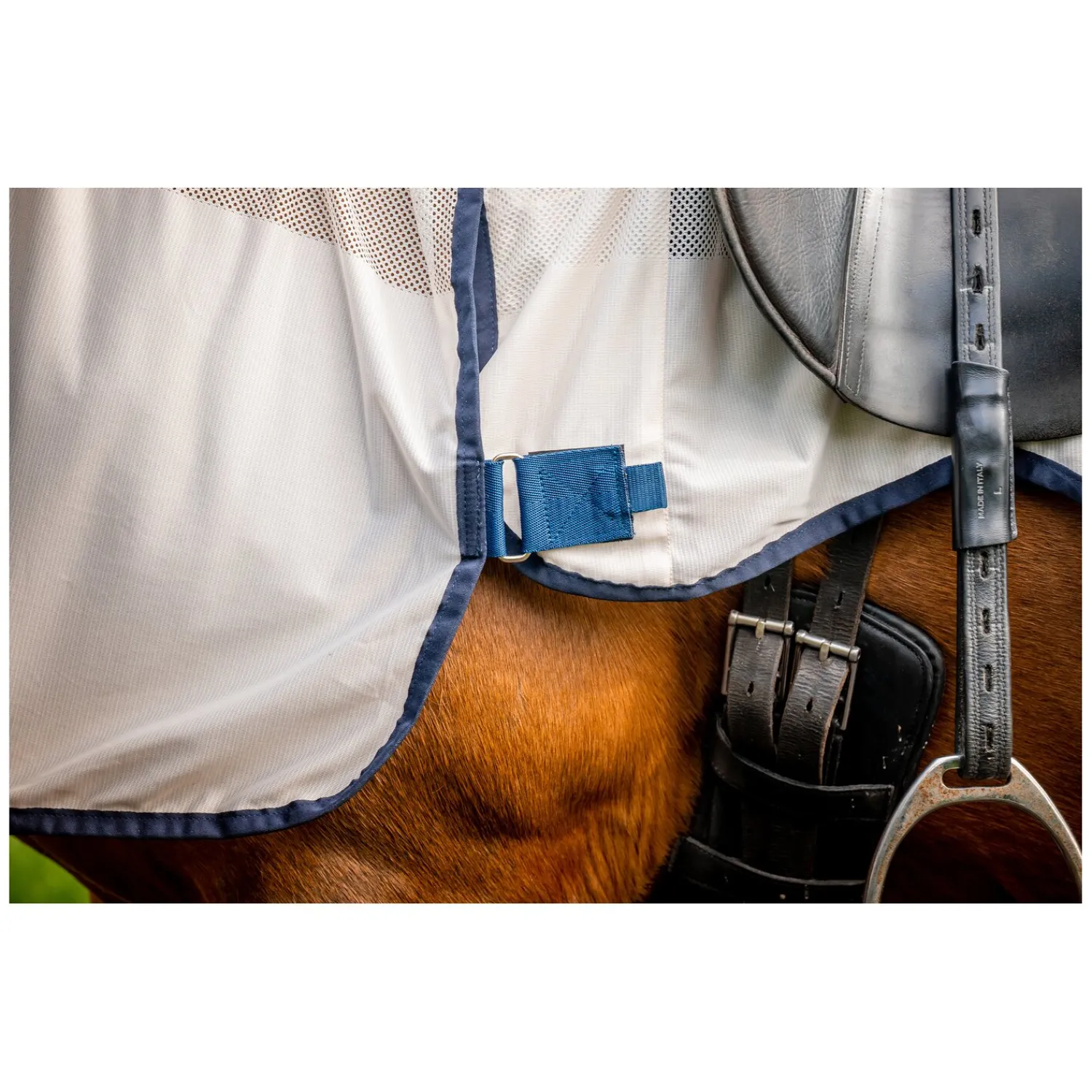 Horseware Fliegendecken|Pferdedecken<Fiegenaureitdecke AIGO Fyrider