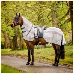 Horseware Fliegendecken|Pferdedecken<Fiegenaureitdecke AIGO Fyrider